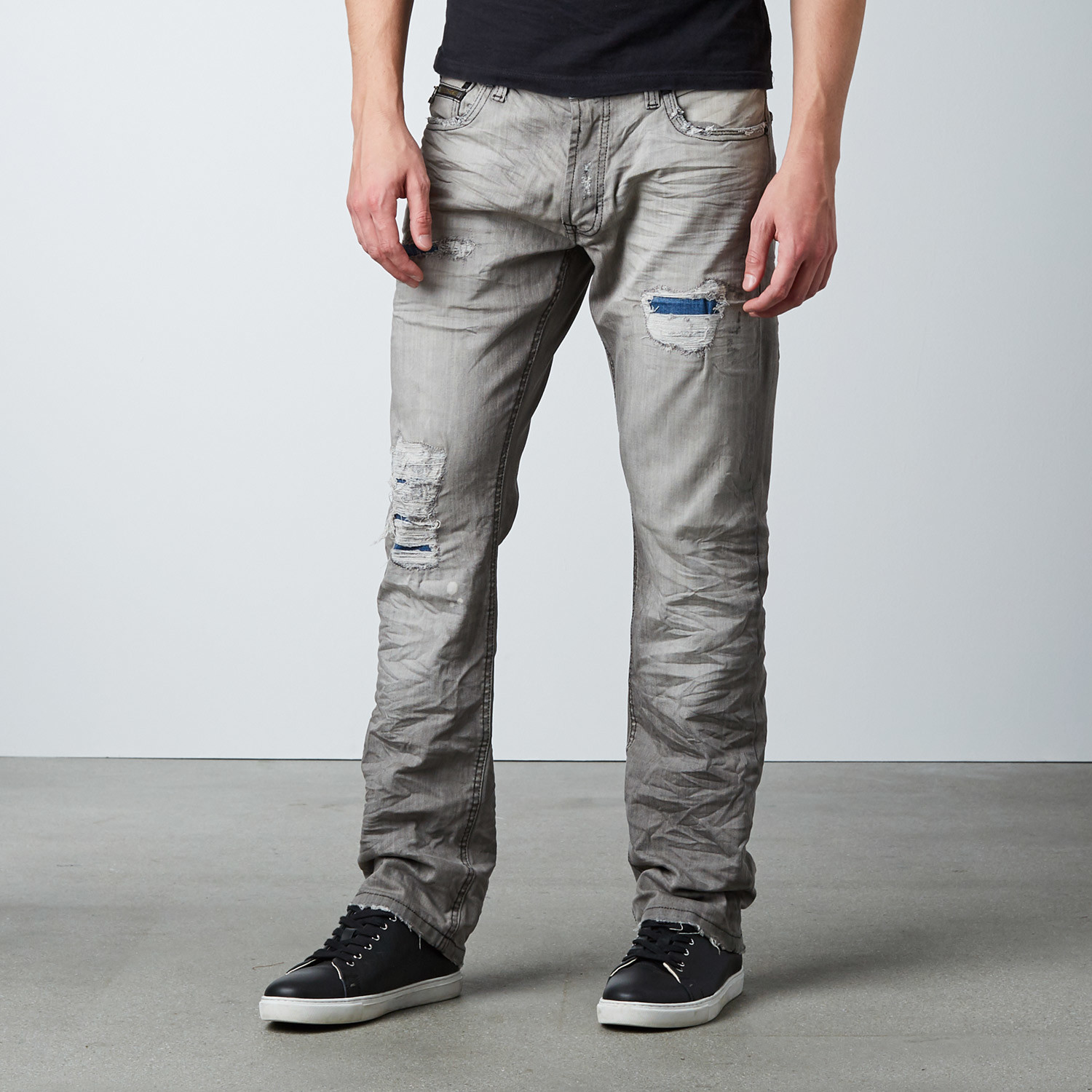 Torn Slim // Dirty White (30WX32L) - 86A Jeans - Touch of Modern