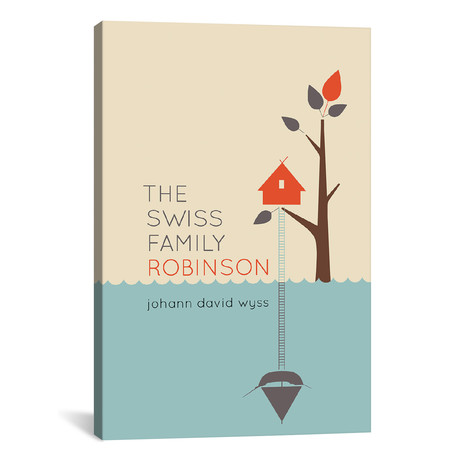 The Swiss Family Robinson (26"W x 18"H x 0.75"D)