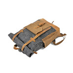 No. 773 Canvas Backpack (Dark Grey)