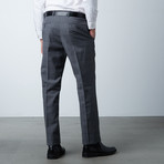 Notch Lapel Suit // Gray Tartan Plaid (US: 40S)