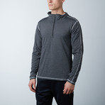 Parry Fitness Tech Pullover // Marbled Blue + Charcoal // Pack of 2 (S)