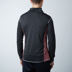 Parry Fitness Tech Pullover // Black + Blue // Pack of 2 (M)