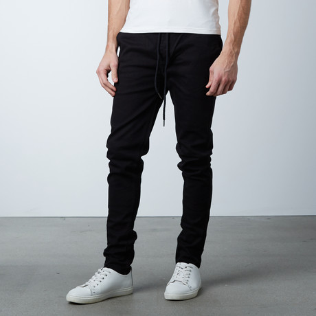 Rich V4 Jogger With Ankle Zip // Black (XL)