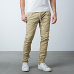 Rich V4 Jogger With Ankle Zip // Khaki (XL)