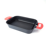 Steam Grill // Metal Cover (Red)