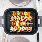 Steam Grill // Stainless Steel Cover