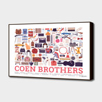 Coen Brothers (20"W x 16"H x 1.5"D)