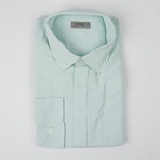 Solid Button-Up Shirt // Mint Green (2XL)