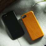 Original Leather Case // Caramel (iPhone X)