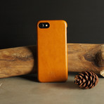Original Leather Case // Caramel (iPhone X)