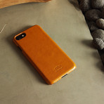 Original Leather Case // Caramel (iPhone X)