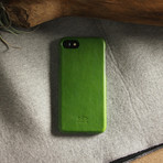 Original Leather Case // Lime (iPhone X)
