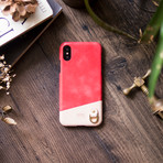 Anello // iPhone X (Raven + Caramel)