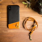 Anello // iPhone X (Raven + Caramel)