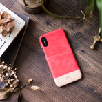 Metro // Coral + Original (iPhone X)