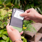 Metro // Raven + Lime (iPhone X)