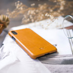 Original Leather Case // Caramel (iPhone X)