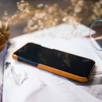 Original Leather Case // Caramel (iPhone X)