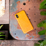 Original Leather Case // Caramel (iPhone X)