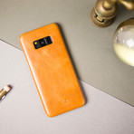 Original Leather Case // Caramel // Samsung (Samsung Galaxy S8)