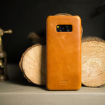 Original Leather Case // Caramel // Samsung (Samsung Galaxy S8)