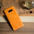 Original Leather Case // Caramel // Samsung (Samsung Galaxy S8)