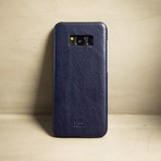 Original Leather Case // Navy // Samsung (Samsung Galaxy S8)