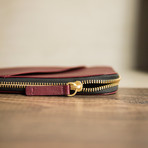 Travel Phone Wallet // iPhone 8+ (Carbon)