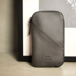 Travel Phone Wallet // iPhone 8+ (Carbon)