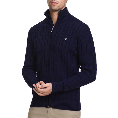 Lugo Cardigan // Navy (S)