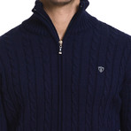 Lugo Cardigan // Navy (M)