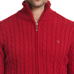 Vitoria Cardigan // Red (XL)