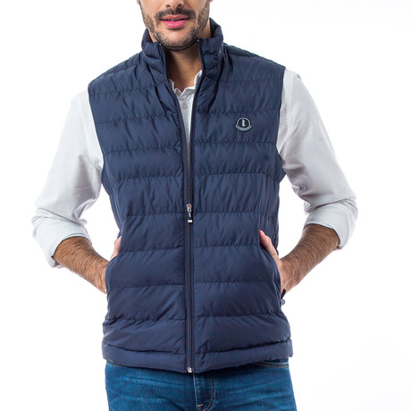 Gilet Puffer Vest // Navy (S)