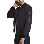 Bomber Jacket // Navy (M)