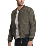 Bomber Jacket // Khaki (L)