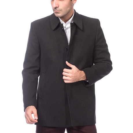 Jacob Coat // Anthracite (XL)