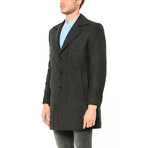 Jackson Coat // Patterned Anthracite (M)