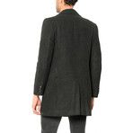 Jackson Coat // Patterned Anthracite (XXL)