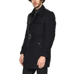 Grayson Coat // Dark Blue (3XL)