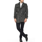 Julian Coat // Patterned Gray (M)