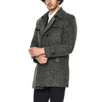 Julian Coat // Patterned Gray (M)