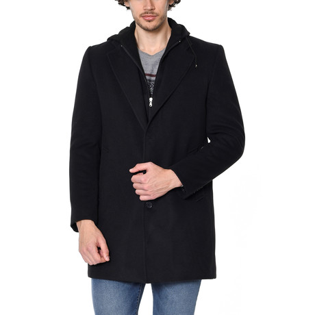 Landon Coat // Dark Blue (M)