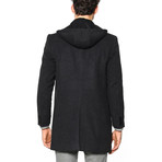 Caleb Coat // Anthracite (XL)