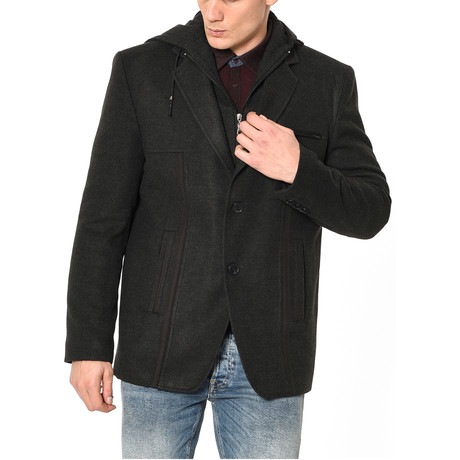 Zachary Coat // Anthracite (M)