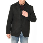 Zachary Coat // Anthracite (3XL)