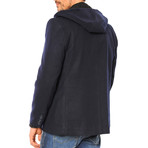 Oliver Coat // Dark Blue // XL