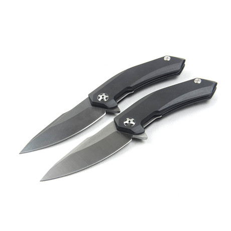 Jack Fold Blade Knife (Black SandWashed)