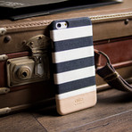 Denim // iPhone 6+ (Polka Navy)