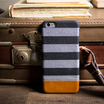 Denim // iPhone 6+ (Polka Navy)