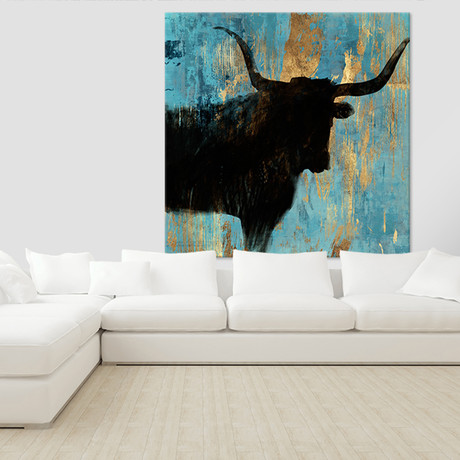 Bison I (54"W x 54"H x 1.25"D)